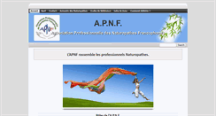 Desktop Screenshot of apnfma.org